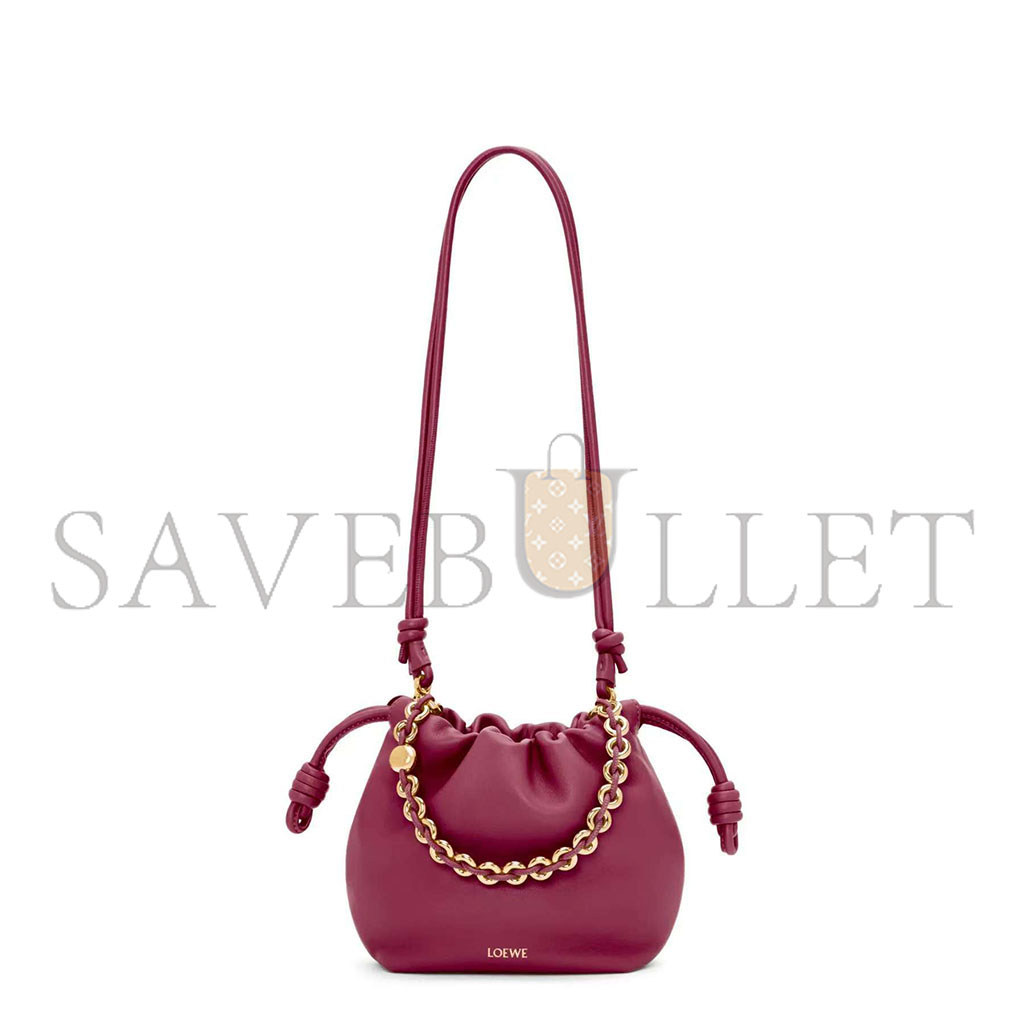 l*ew* mini flamenco purse bag in mellow nappa lambskin a914cbpx03-1048 (23*17*5.5cm)